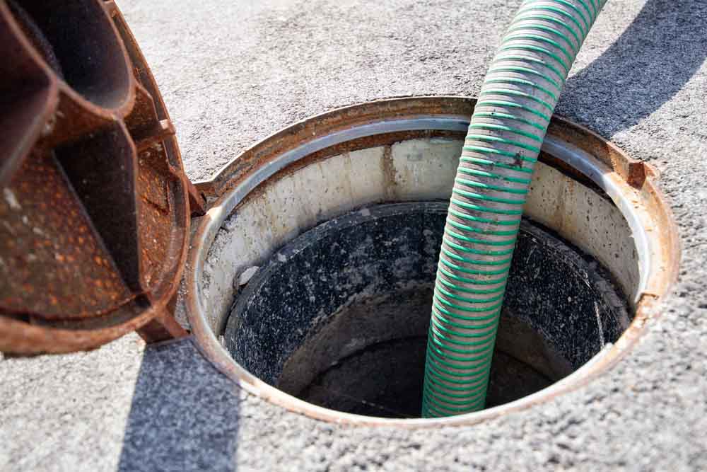 Septic tank cleaning