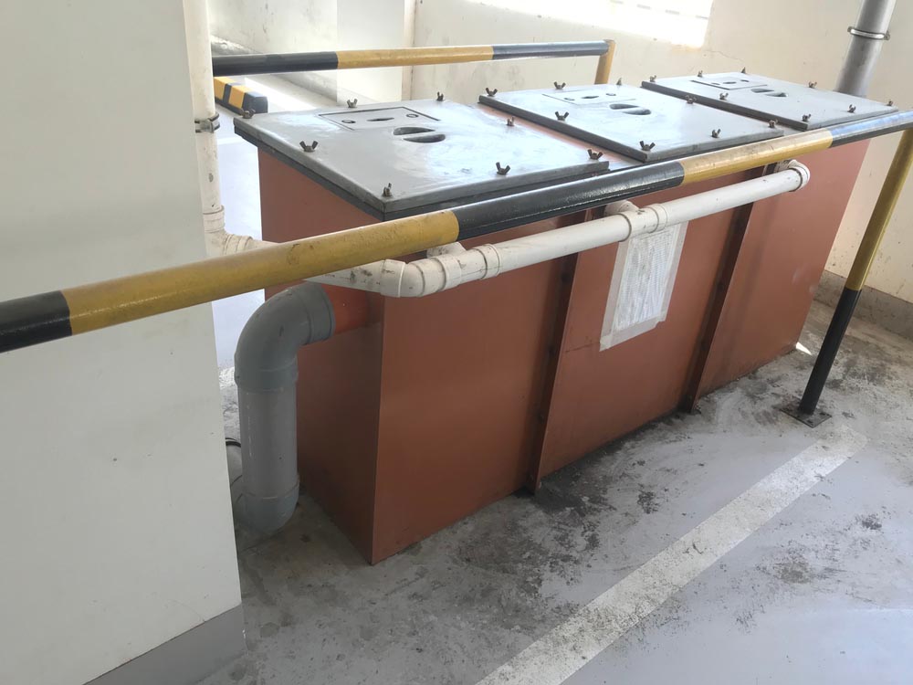 commercial grease trap