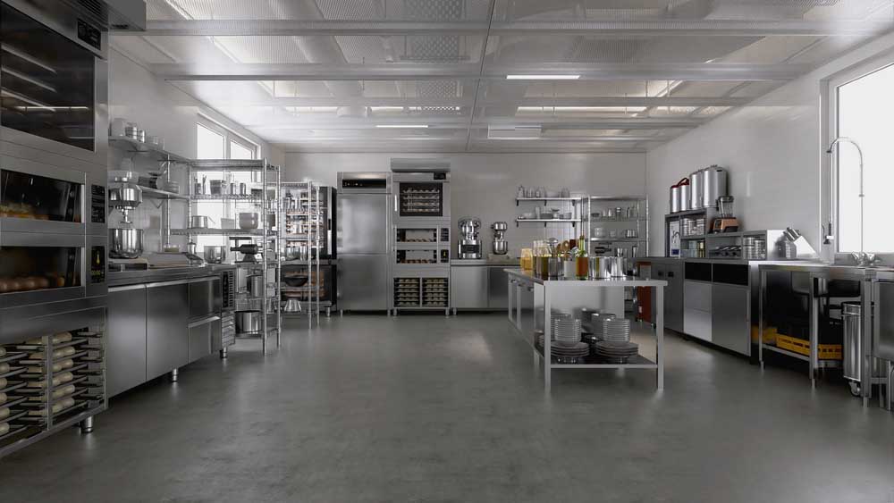 commercial kitchen