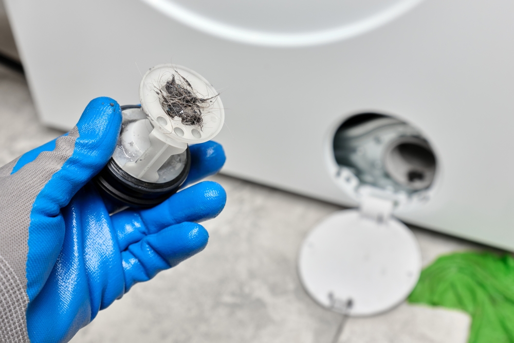 Close-up inspection of dirty