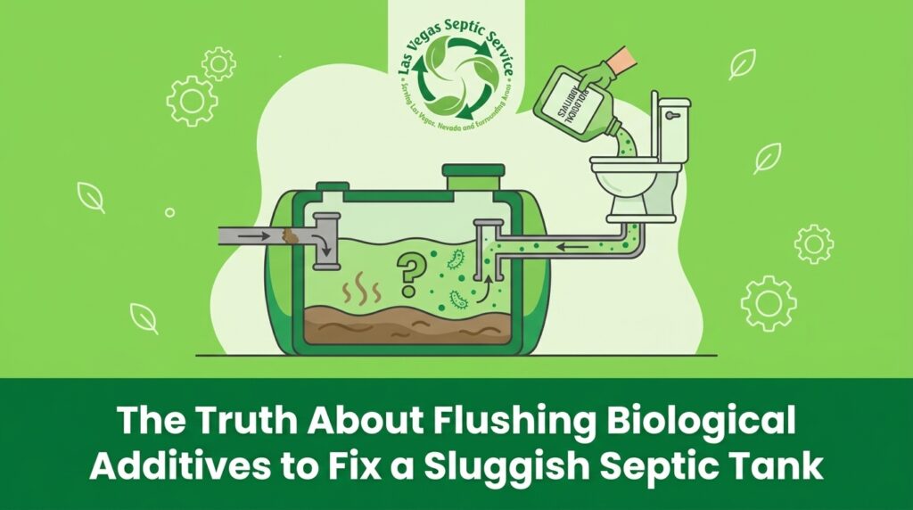The Truth About Flushing Biological Additives to Fix a Sluggish Septic Tank — featured image